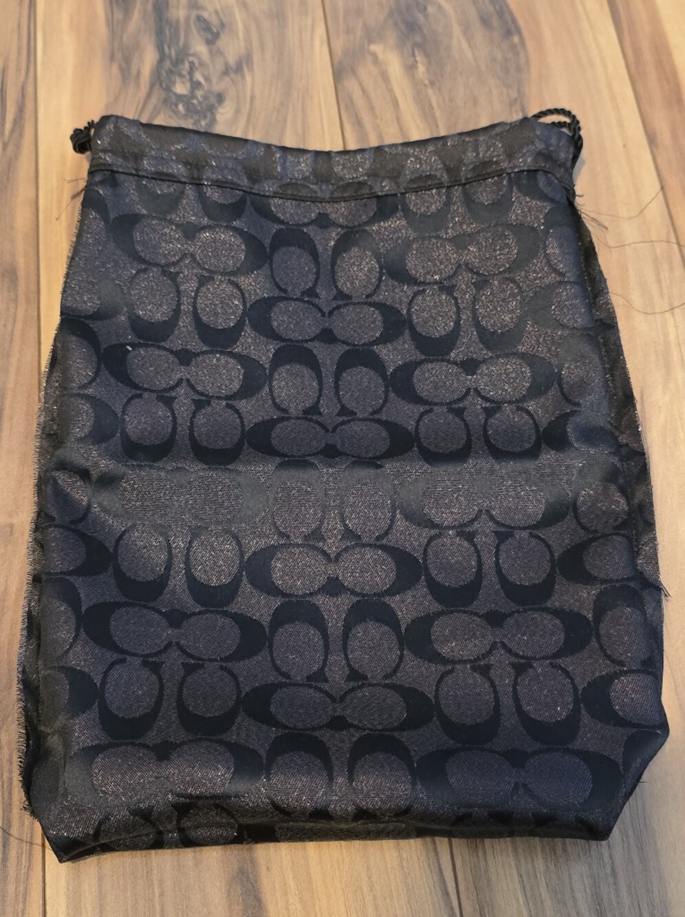 Coach Signature Drawstring Dust Pouch - Picture 5 of 6